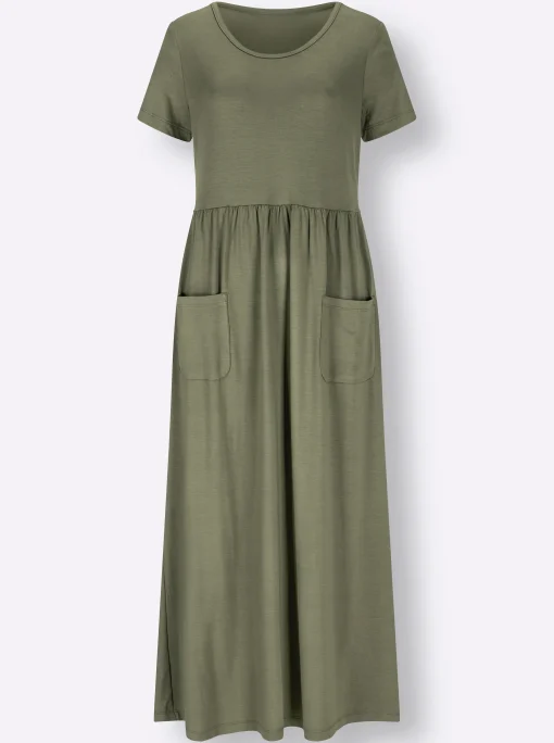 Jerseykleid mit Taschen