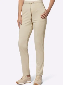 Jogg Pants mit erhöhtem Dehnbund