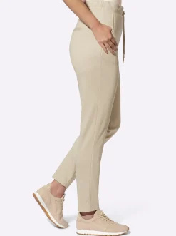 Jogg Pants mit erhöhtem Dehnbund