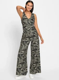 Jumpsuit hinten mit Reißverschluss