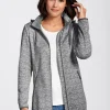 Kapuzenfleecejacke mit abnehmbarer Kapuze