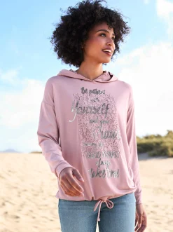 Kapuzenshirt mit Spitze