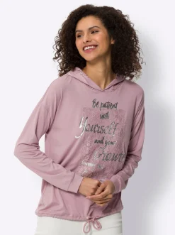 Kapuzenshirt mit Spitze