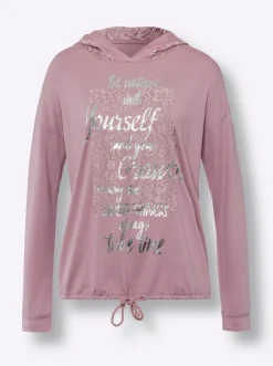 Kapuzenshirt mit Spitze