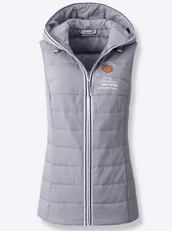 Kapuzenweste mit Adventure-Aufdruck