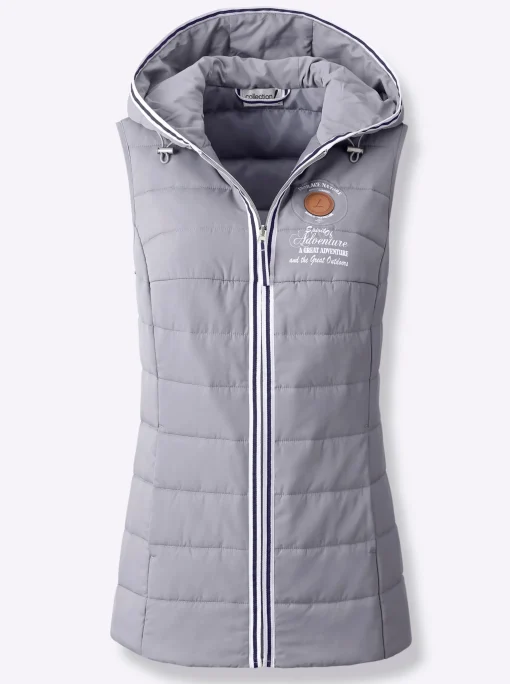 Kapuzenweste mit Adventure-Aufdruck