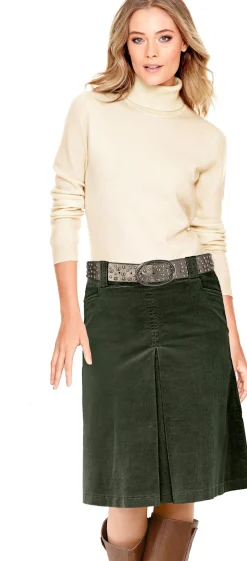 Kaschmirpullover mit Rollkragen