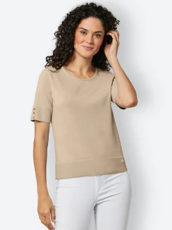 Kurzarmpullover