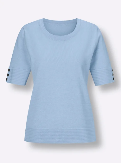 Kurzarmpullover