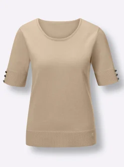 Kurzarmpullover