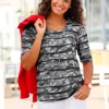 Kurzarmshirt aus reiner Baumwolle