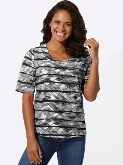 Kurzarmshirt aus reiner Baumwolle
