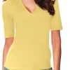 Kurzarmshirt mit Halbarm