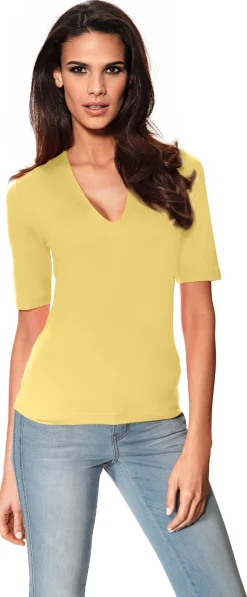 Kurzarmshirt mit Halbarm
