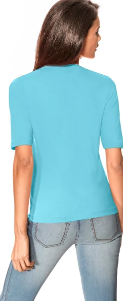 Kurzarmshirt mit Halbarm