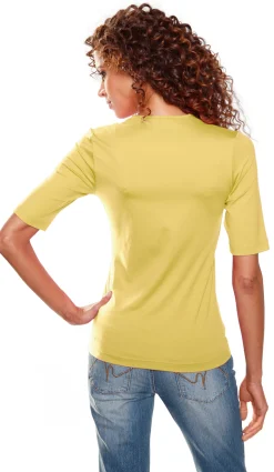 Kurzarmshirt mit Halbarm
