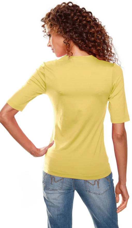 Kurzarmshirt mit Halbarm
