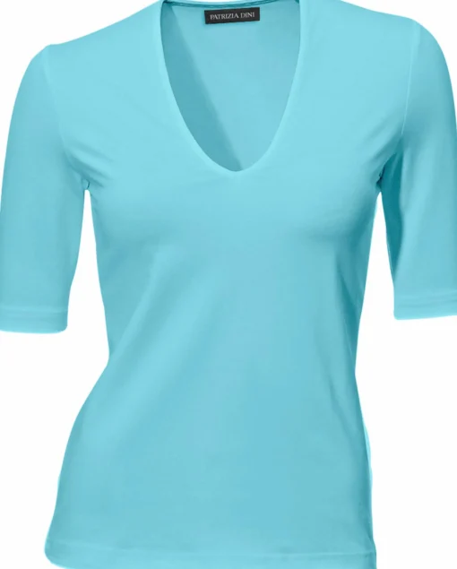 Kurzarmshirt mit Halbarm