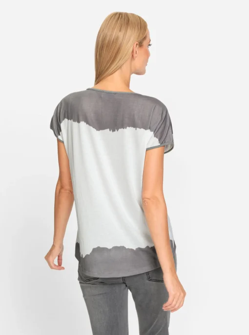 Kurzarmshirt mit Herz-Motiv