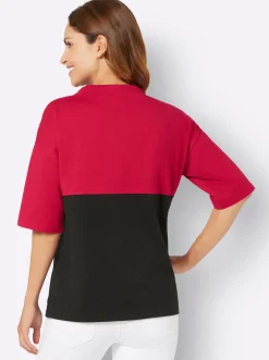 Kurzarmshirt mit Lettring-Druck