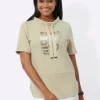 Kurzarmshirt mit Stehkragen