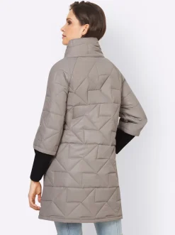 Kurzmantel Ärmel mit breiten Stretch-Bündchen