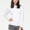Langarm-Poloshirt in Pikee-Qualität