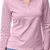 Langarm-Poloshirt in Pikee-Qualität