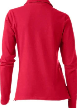 Langarm-Poloshirt in Pikee-Qualität