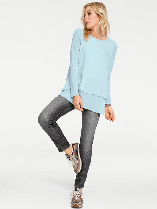 Langarmshirt in 2-in-1-Optik