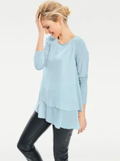 Langarmshirt in 2-in-1-Optik