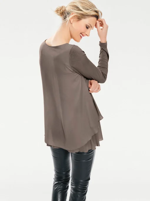 Langarmshirt in 2-in-1-Optik