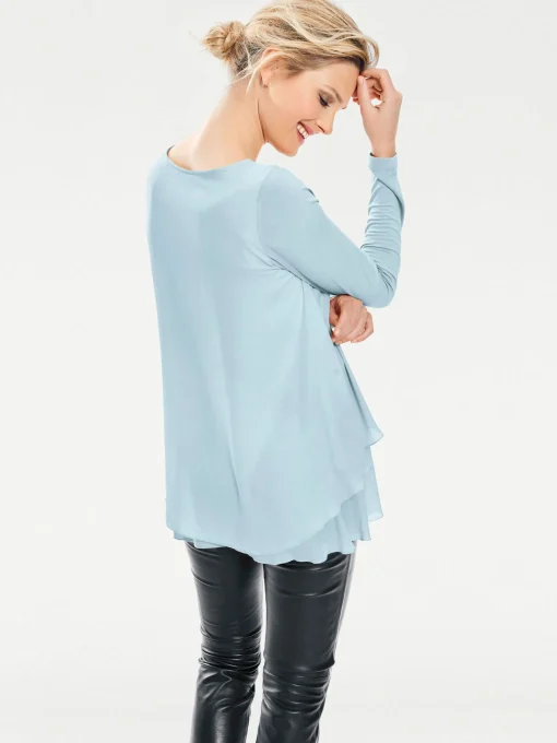Langarmshirt in 2-in-1-Optik