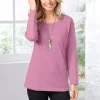 Langarmshirt in weiter Form