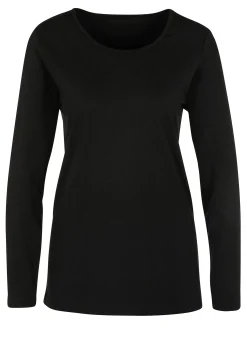 Langarmshirt in weiter Form