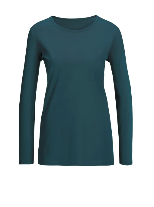 Langarmshirt in weiter Form