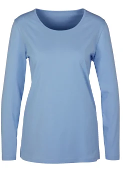 Langarmshirt in weiter Form