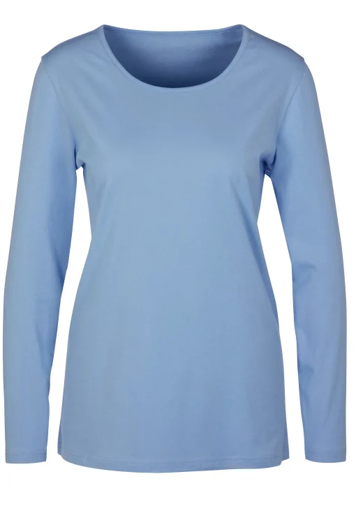 Langarmshirt in weiter Form