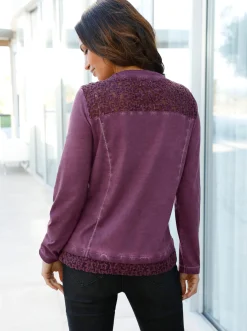 Langarmshirt mit Känguru-Tasche