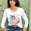 Langarmshirt mit Lettering