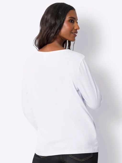 Langarmshirt mit Lettering