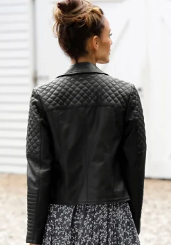 Lederimitatjacke