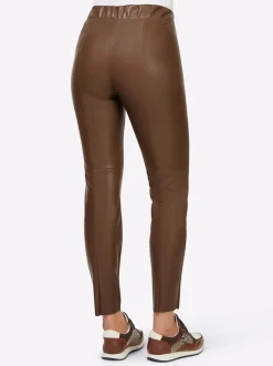 Lederimitat-Leggings