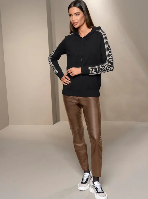 Lederimitat-Leggings