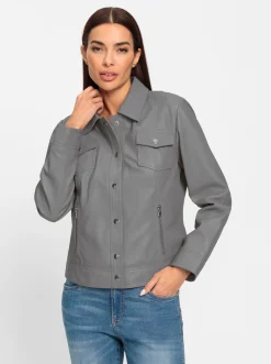 Lederjacke