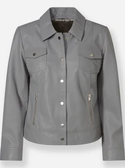 Lederjacke