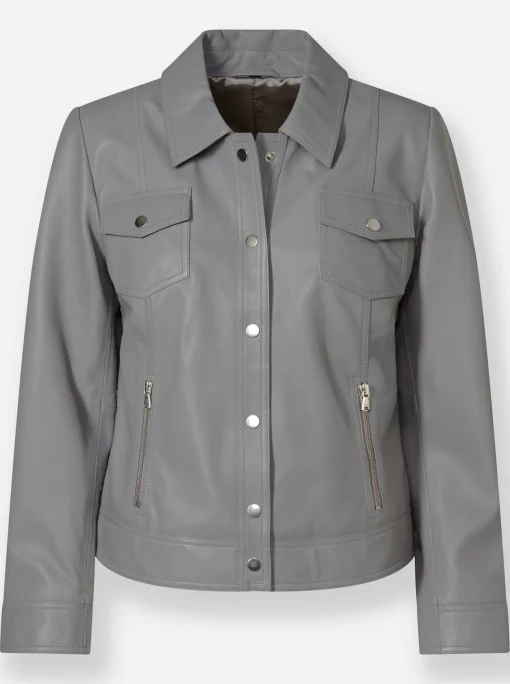 Lederjacke