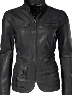 Leder-Jacke