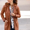 Lederjacke aus Lammnappa
