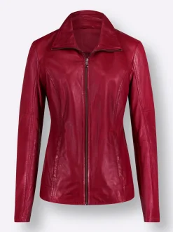 Lederjacke aus Lammnappa